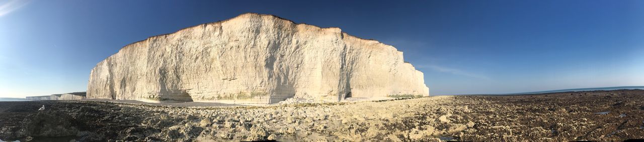 PANORAMIC VIEW OF ROCK FORMATIONS