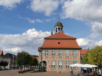 Exterior of building against sky