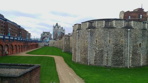 View of buildings against sky