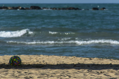 Scenic view of sea shore
