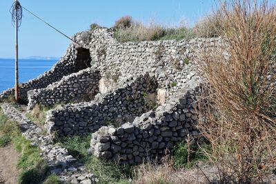 View of old building against sky