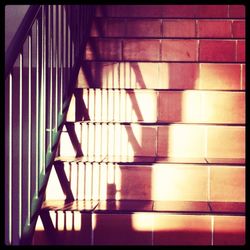 Staircase in building