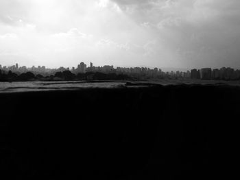 River with buildings in background