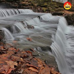 View of waterfall