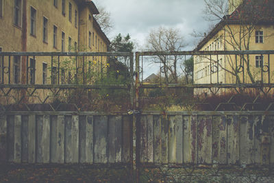 Buildings against sky