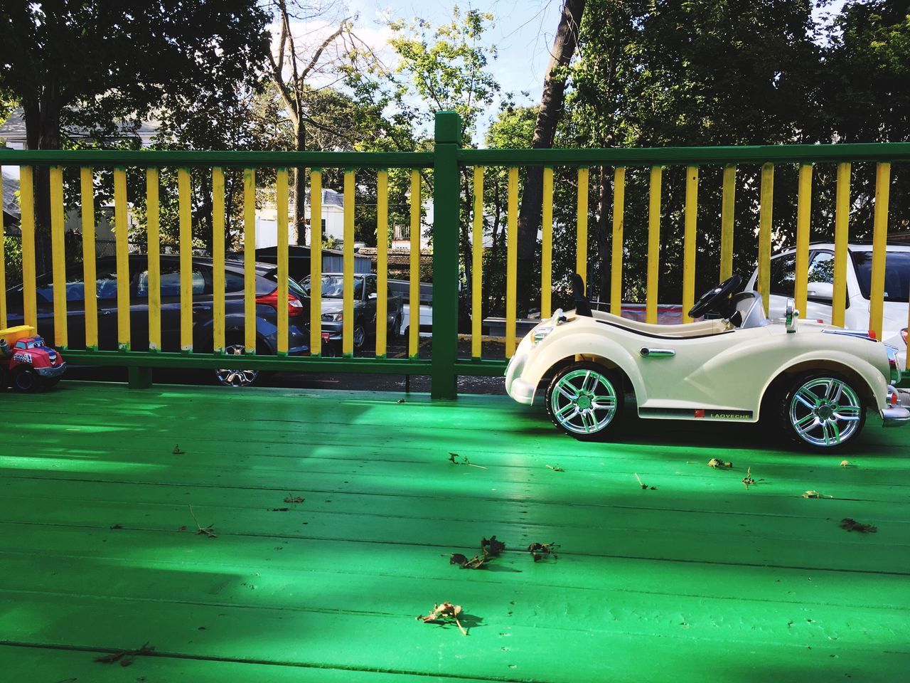 PARKED CARS ON ROAD