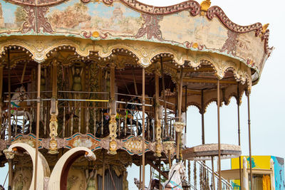 Carousel in temple