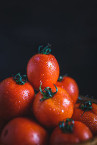 Close-up of red chili peppers