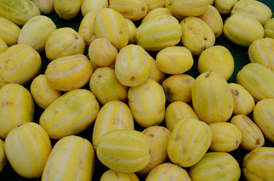 Full frame shot of fruits for sale at market stall