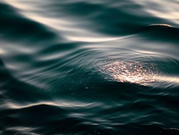 Full frame shot of rippled water