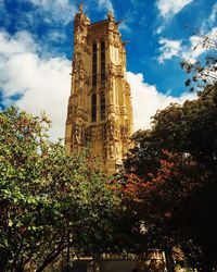 Low angle view of building against the sky