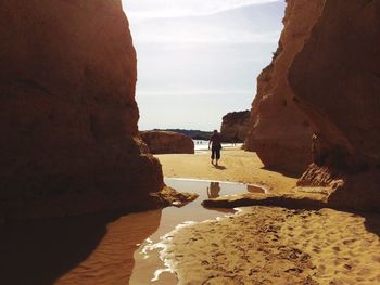 Scenic view of beach