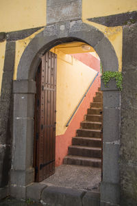 Staircase of building