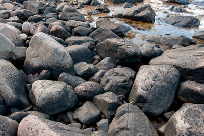 Full frame shot of stones