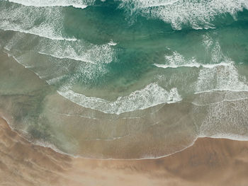 Aerial view of beach