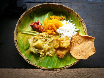 Close-up of food in bowl