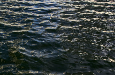 Full frame shot of rippled water