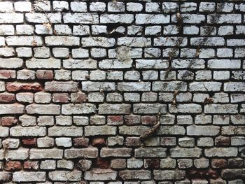 Full frame shot of brick wall