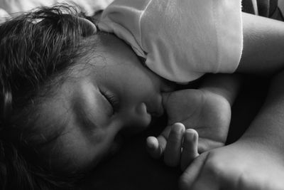 Close-up portrait of baby