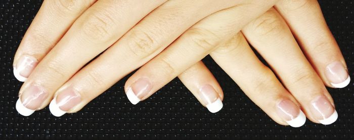 Close-up of cropped hand