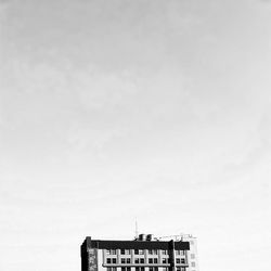 Low angle view of building against sky