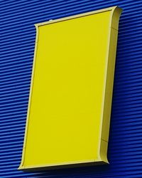 Close-up of yellow wall