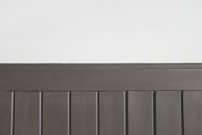 Close-up of wall against clear sky