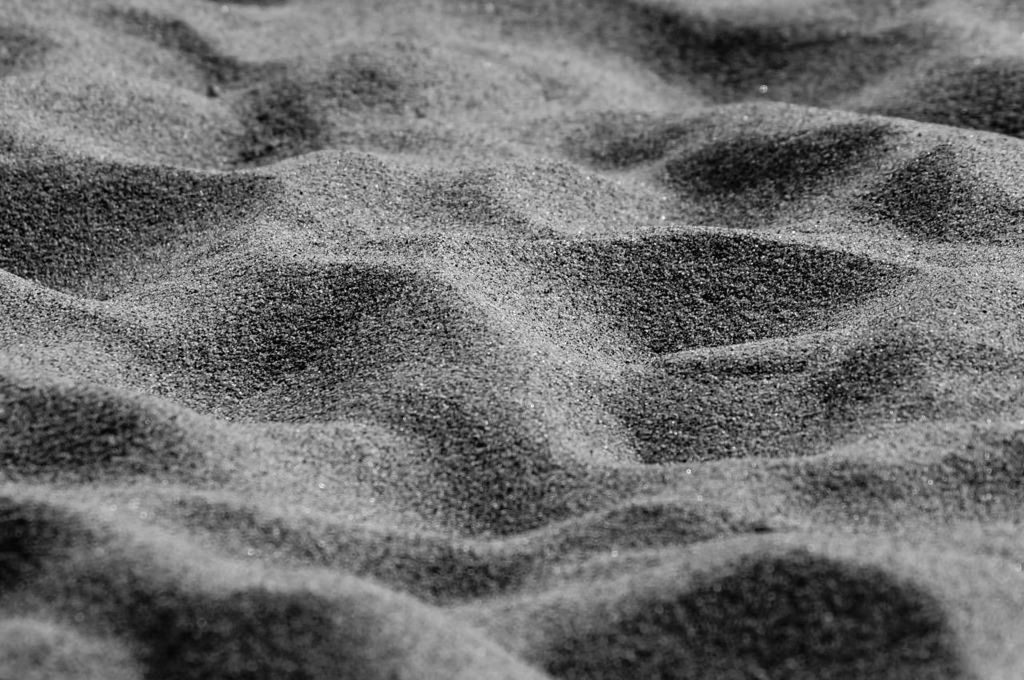 DETAIL SHOT OF SAND