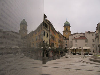 View of buildings in city