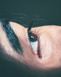 Close-up of human eye