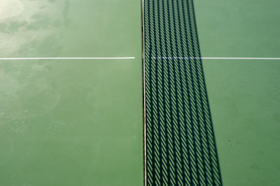 High angle view of swimming pool