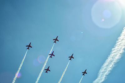 Red arrows coming into land at blackpool 