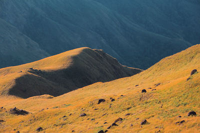 Mulayit taung, a high hill during the summer, in burma