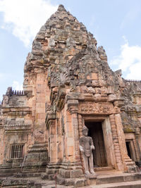 Low angle view of a temple