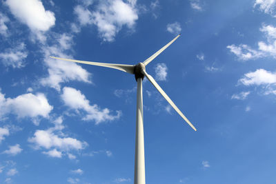 Eco power, wind power plant - wind turbine - clean energy