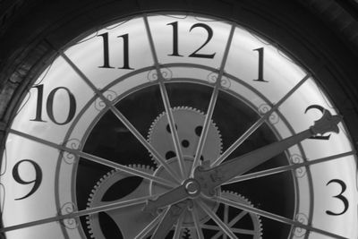 Full frame shot of clock