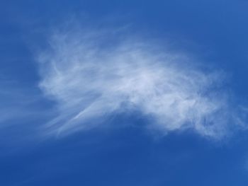 Low angle view of clouds in sky