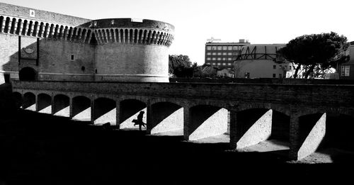 Low angle view of building against sky