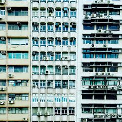 Full frame shot of apartment building