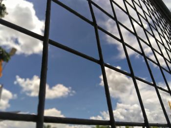Close-up low angle view of sky