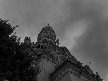 Low angle view of a temple