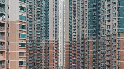 Full frame shot of buildings