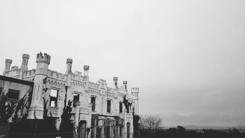 Low angle view of building against sky