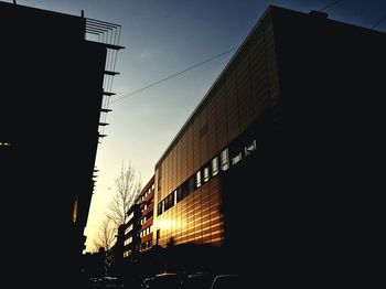 Low angle view of building against sky