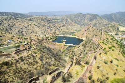 Scenic view of mountains