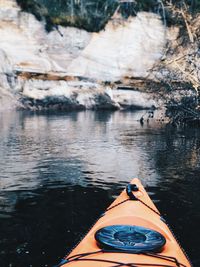 Scenic view of lake