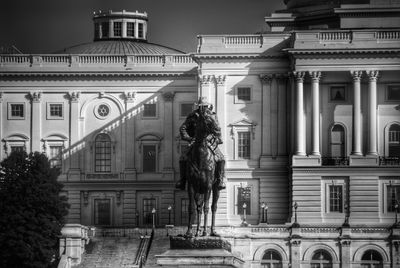 View of historical building in city