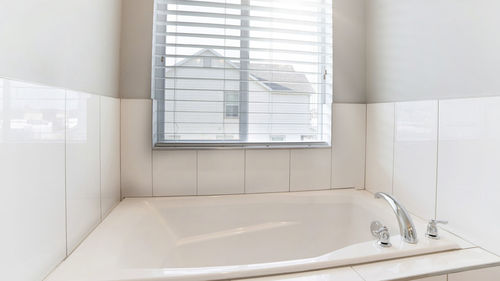 Interior of bathroom