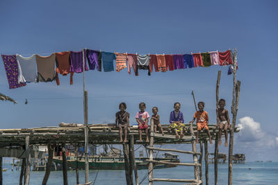 People in water