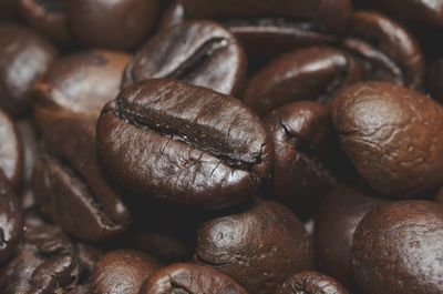 Detail shot of coffee beans